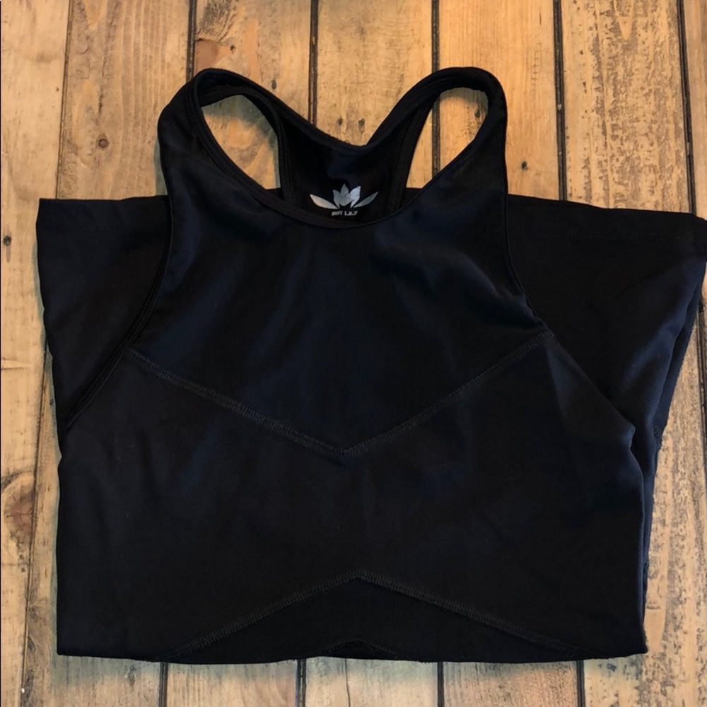 Mesh Fitted Tank Top